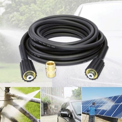 1pcs Extension Hose, for Home Improvement Pressure Washer Hose M22 Connector Female to Male (Size : 19.69ft) - Image 2