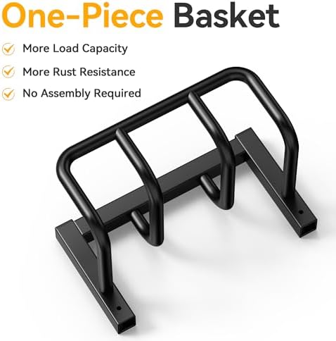Garden Hose Holder Stand, Freestanding Heavy Duty Metal Hose Holder with Stable Base and Tool Hooks, Rustproof Water Hose Storage Rack for Outside Yard Lawn（2 Pack) - Image 3