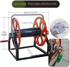 Portable Metal Garden Hose Reel, Wall Mountable Hose Organizer For 1/2 3/4 1 Inch Hoses, Lawn Watering, Cable Storage,1.5Cm/0.59In - Image 5