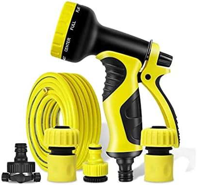 Garden Spray Nozzle High Pressure 1/2" Water Pipe Expandable Garden Hose Spray Guns Garden Hose (10M-100M Water Pipe Set) (Color : 30m Water Pipe Set) by Unknown