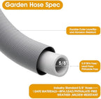 50 FT Garden Hose, Non-Expanding Water Hose, Ultra-Light & Flexible, Burst-Resistant, Kink-Free, High-Pressure Garden Hose All-Weather Use for Lawns, Gardens, and Outdoor Cleaning - Image 2