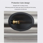 Mobile Hose Reel, Stainless Steel Garden Hose Reel Heavy Duty Hose Reel with Cover Wall/Floor Mounted Metal Water Hose Reel Retractable for Medium-Sized to Large Gardens,Rack+2mHose - Image 5