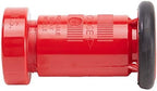 Heavy Duty Plastic 1 1/2" Fire Nozzle (NH) with Durable Rubber Bumper - Red - Image 3