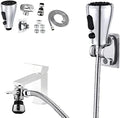Kitchen Faucet Sink Sprayer Attachment Set,3 Modes Sink Sprayer Replacement Head with Stainless Steel Hose,Faucet Aerator and Brass Diverter Valve (5 pcs Adapter) for Washing Fruit,Dishes and Hair1 by AWXYG