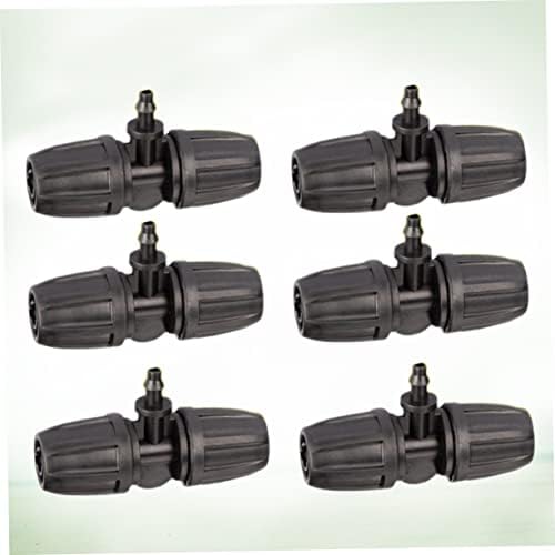 Veemoon 3/8 Barb Lock Hose Connector - 50Pcs Drip Irrigation Tubing Fittings for Efficient Watering - Image 2