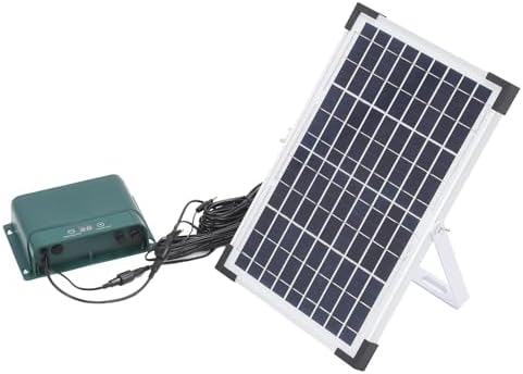 Jiawu Solar Automatic Drip Irrigation Kit, 18V 10W Solar Powered Auto Watering System, Garden Self Watering Kit with Timer, Drippers, for Indoor Outdoor Plants - Image 4