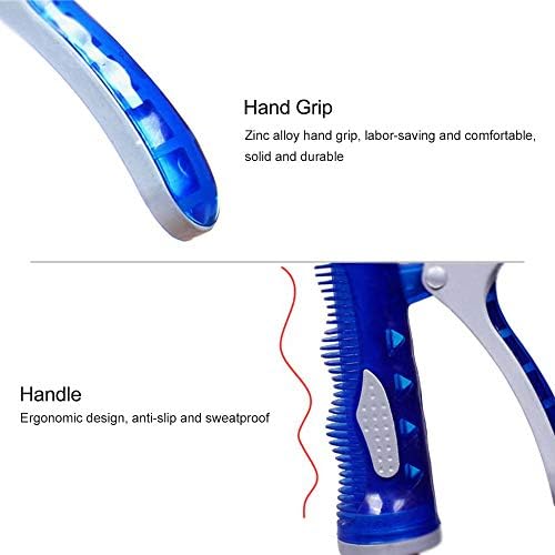 High Pressure Foam Car Wash Spray Gun Adjustable Wash Foam Lance Multifunctional Car Cleaning Tool with Zinc Alloy Grip for Garden Hose Auto Home Cleaning - Image 6