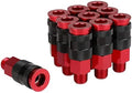 Air Compressor Accessories Fitting, AMT Style Universal Air Coupler with 1/4''NPT Male Threads, 10 Pieces Air Hose Fittings by WYNNsky