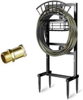 Garden Hose Holder with 45ft Kink Free Water Hose Kit by Unknown