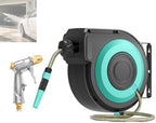 Retractable Garden Hose Reel, for Car Wash, Gardening by Unknown