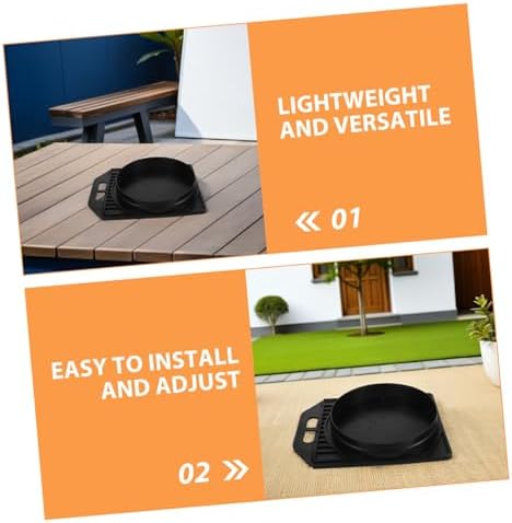 Plastic Agricultural Water Control Gate for Channel Irrigation, Black - Image 3