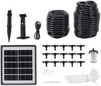 Solar Automatic Drip Irrigation Kit for Garden Patio Greenhouse Solar Powered Timer with Easy Setup Sustainable DIY Watering System - Image 6