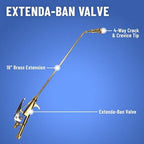 B&G Extenda-Ban Valve with 18" Brass Extension and 4-Way C&C Tip - Image 2