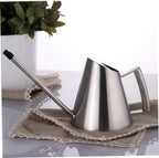 Mipcase Stainless Steel Indoor Watering Can Ergonomic Long Spout Design for Easy Plant Care Capacity Durable Metal Watering Pot for Indoor and Outdoor Use - Image 6