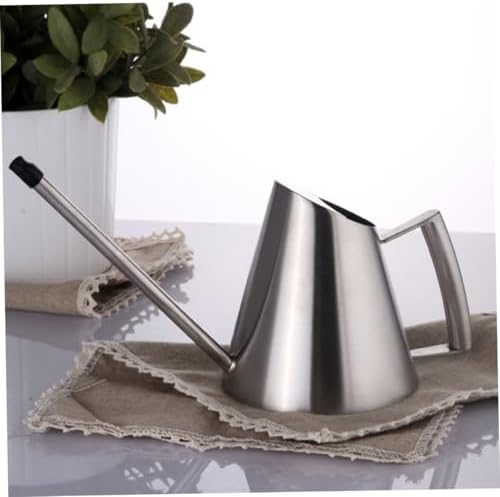 Mipcase Stainless Steel Indoor Watering Can Ergonomic Long Spout Design for Easy Plant Care Capacity Durable Metal Watering Pot for Indoor and Outdoor Use - Image 6