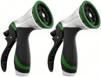 QUOBAS Metal Garden Hose Nozzle, Heavy Duty Water Hose Sprayer, Leak Proof by QUOBAS