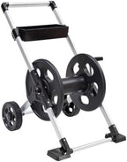 Liberty Garden 304 Explorer Two Wheel Hose Reel Cart, Aluminum, Holds 250-feet of 5/8" Hose, Silver/Black - Image 2