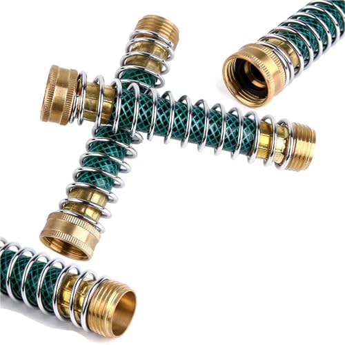 3/4 Inch 2/4-Way Brass Garden Hose Splitter Garden Tap Y-Type Watering Connector Distributor for Outdoor Faucet(4wayEU) - Image 2