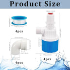 CUTHOLLOW 2 Pack Rain Barrel Spigot Kit 3/4", Water Barrel Valve Set - Image 2
