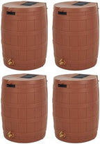 Good Ideas Rain Wizard Water Collection Barrel, 50 Gallon, Terra Cotta by GoodIdeas