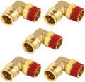 90° Swivel Male Elbow, 3/4" Tube x 3/4" NPT, DOT Approved 5PCS by BOERAY