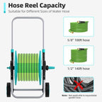 Garden Hose Reel for Outside,Hold Up to 100 ft of 5/8’’ Hose - Image 4