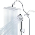 Hibbent All Metal cUPC Certified High Pressure Rainfall 10'' Shower Head by Hibbent
