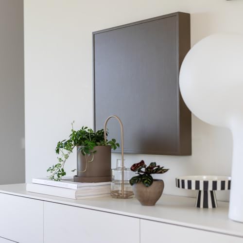 Beautiful Self-Watering Wick System for Effortless Plant Care, Automatic Drip Irrigation, Sustainable & Stylish Scandinavian Design, Ideal for House Plants (S, Beige Sand) - Image 7