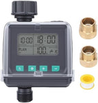 Sprinkler Timer, Programmable 1 Outlet Rain Delay Manual Mode Water Hose Timer, Irrigation System with Digital Display and Connectors for Yard Lawn Patio - Image 6