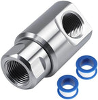 Upgraded 1/2"NPT High-Pressure Stainless Steel Swivel Joint for Hose Reels – Heavy-Duty, Leak-Proof, with Grease Fitting & Smooth Ball Bearing Rotation by Unknown
