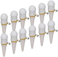 Irrigation System forgarden 1-24PCS Drip Irrigation Watering Device System for Indoor Plant Garden Ceramic Drop Kit Spike Stake Garden Sprinkler(Jx12pcs) by Unknown
