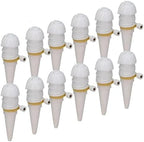 Irrigation System forgarden 1-24PCS Drip Irrigation Watering Device System for Indoor Plant Garden Ceramic Drop Kit Spike Stake Garden Sprinkler(Jx12pcs) by Unknown