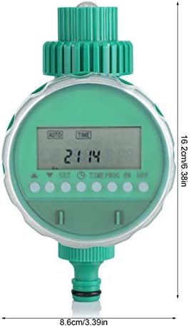 Water Fluxion Meter, Automatic Intelligent Versatile Use Water Pressure Gauge, Multi Functional LCD Screen Water Meter, for Garden Hose, Rvs, Lawn, Nozzle Sprayer - Image 6