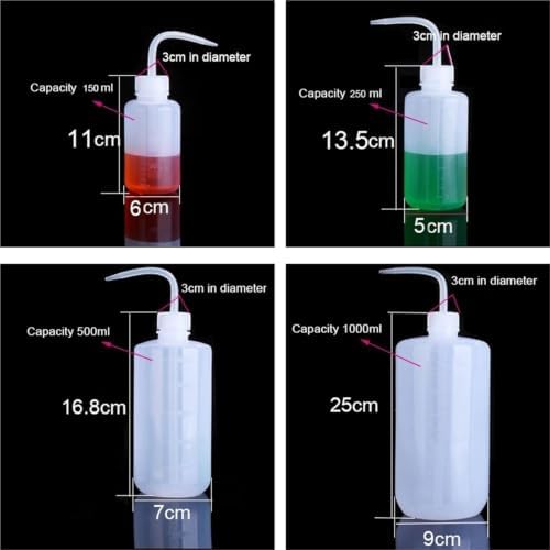 Squeeze Spray Bottles Watering Can for Plants Succulents Kitchen Garden(4pcs with gift) - Image 3