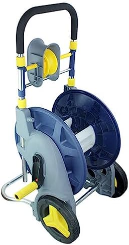 Garden Hose Holder Hose cart with up to 50m/164Feet Capacity for 1/2inch Hose, Particularly Stable, with a Comfortable Hose Guide in a Robust Frame Hose Reel Cart by Unknown