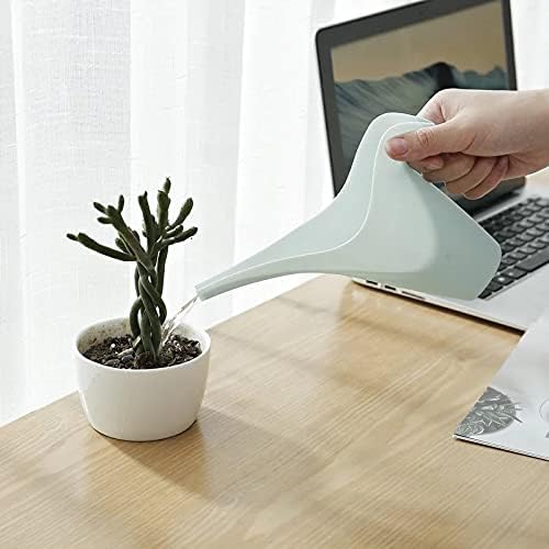 Watering Can Mini 200ml Plastic Long Mouth Flower Watering Can Garden Plants Watering Pot Sprinkling Plant Watering Tools Garden Supplies Garden Watering Cans Indoor Watering Can (Color : Gray) - Image 6