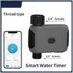 Watering Timers, Bluetooth Garden Water Timers Rain Delay Programmable Automatic Sprinkler Drip Irrigation Valve for Garden Hose(2Pcs) - Image 2
