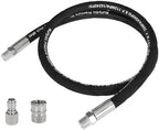 Pressure Washer Whip Hose Power Washer Jumper Hose for Pressure Washing with Steel Connector 3/8 Inch NPT Quick Connect Plug Hose Reel Connector Hose, 4000 PSI, 6FT, 1PCS by NuFlySic