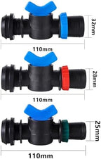 25/28/32mm Drip Irrigation Pipe Valve Connector Barb Switch Parts Or Sprinkler System Conne(28mm) - Image 2