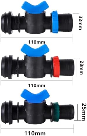 25/28/32mm Drip Irrigation Pipe Valve Connector Barb Switch Parts Or Sprinkler System Conne(28mm) - Image 2