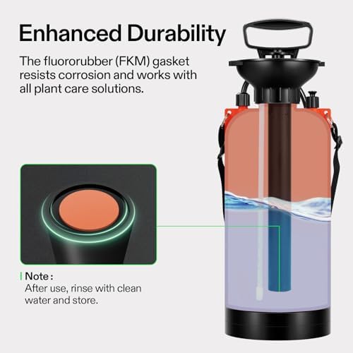 VIVOSUN 1.85-Gallon Pump Pressure Sprayer - Image 5