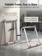 Folding Single Spool Cable Rack, Hose Reels, cable caddy, garden hose reel - Image 6