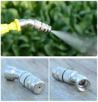Adjustable Garden Hose Nozzle Sprayer, Elbow and Straight for Easy Watering Extended Elbow Nozzle 2pc - Image 6