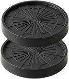 Plant Caddy with Concealed Wheels, Plant Watering Tray, 2 Pcs by Unknown