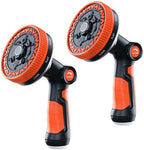 Rosy Earth Garden Hose Nozzle, 3.5" Ultra-Wide Metal Sprayer Orange 2PCS by RosyEarth