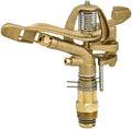 Underhill Rotating Brass Impact Sprinkler Head 360 Degree for Large Area, Lawn, Garden, Commercial Irrigation, 1-Inch Part Circle, 71-Foot, SI100P by Underhill