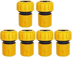 6PCS 3/4 1/2 inch Garden Hose Pipe Repair Connector Fitting Tubing Quick Connection(1I2inch-6pcs) - Image 7