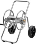 VEVOR Hose Reel Cart, 200/300 ft High-Pressure Garden Hose Cart, Hoses Reel Carts with Two Wheels, Handle & Heavy-Duty Mesh Storage Basket, Portable Hoses Reels for Garden Watering, Car Washing by VEVOR