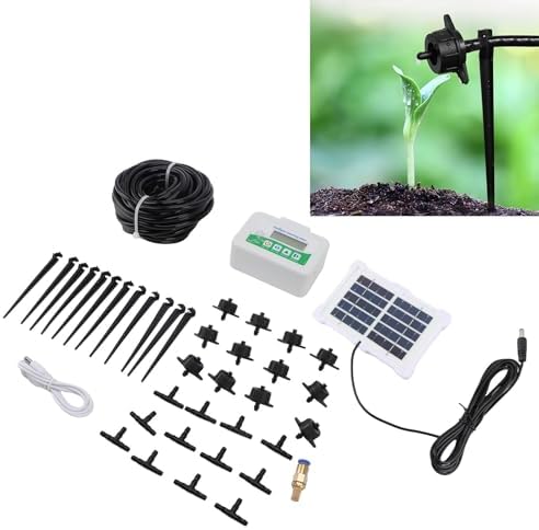 Solar Powered Watering Timer, Automatic Irrigation Timer, for Garden Farmland Lawn Home Plant Watering - Image 2