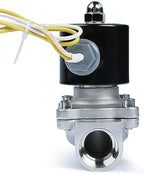 U.S. Solid Smart WiFi Solenoid Valve, 3/4 in Stainless Steel, AC 110 V, App-Controlled, Normally Closed, FKM Seal, 7.6 Cv, Manual Switch, Schedule and Loop Timer - Image 5